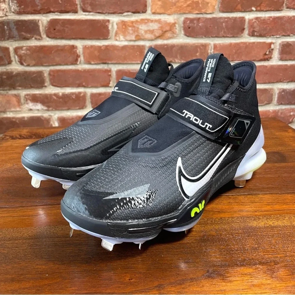 Nike‎ Force Zoom Trout 8 Elite Men Baseball Cleats CZ5913-010 Black Size 8 NEW